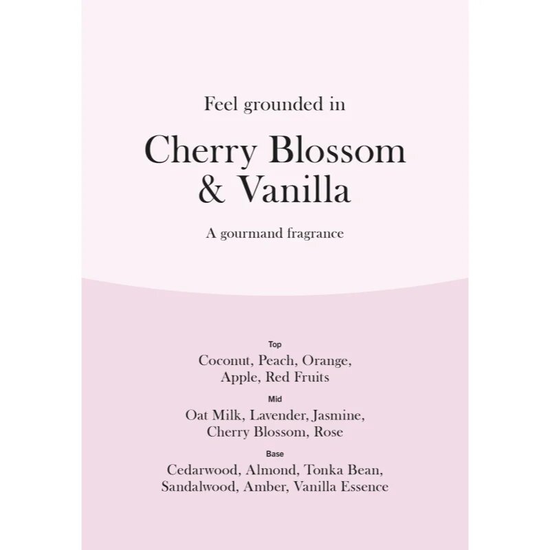 Woodwick Cherry Blossom & Vanilla illatgyertya fa kanóccal 275 g