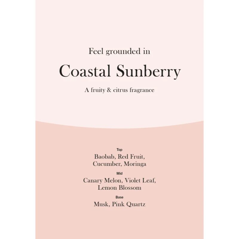 Woodwick Coastal Sunberry illatgyertya fa kanóccal 610 g