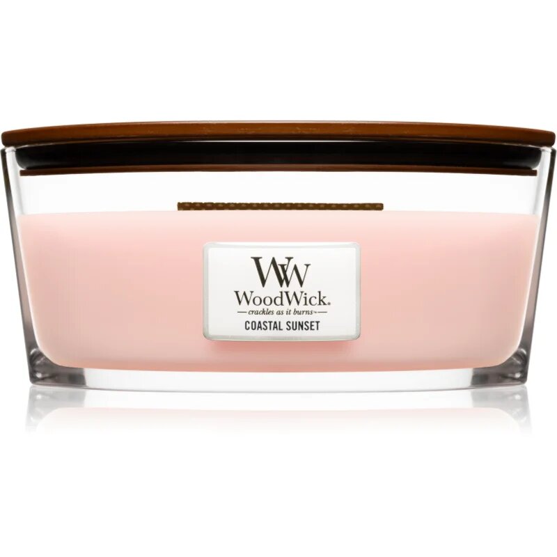 Woodwick Coastal Sunset illatgyertya fa kanóccal (hearthwick) 453 g