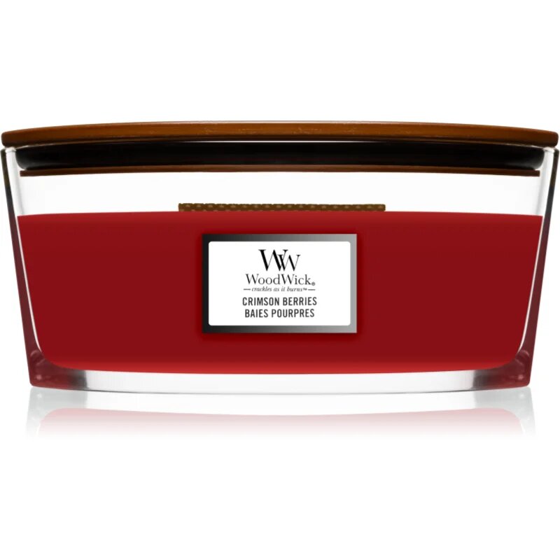 Woodwick Crimson Berries illatgyertya fa kanóccal (hearthwick) 4536 g