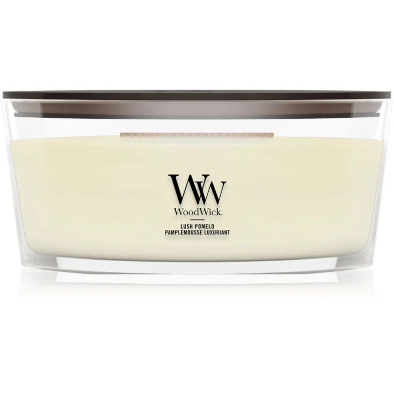 Woodwick Lush Pomelo illatgyertya fa kanóccal 453.6 g