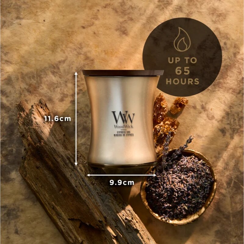 Woodwick Precious Metals Cypress Ore illatgyertya 275 g