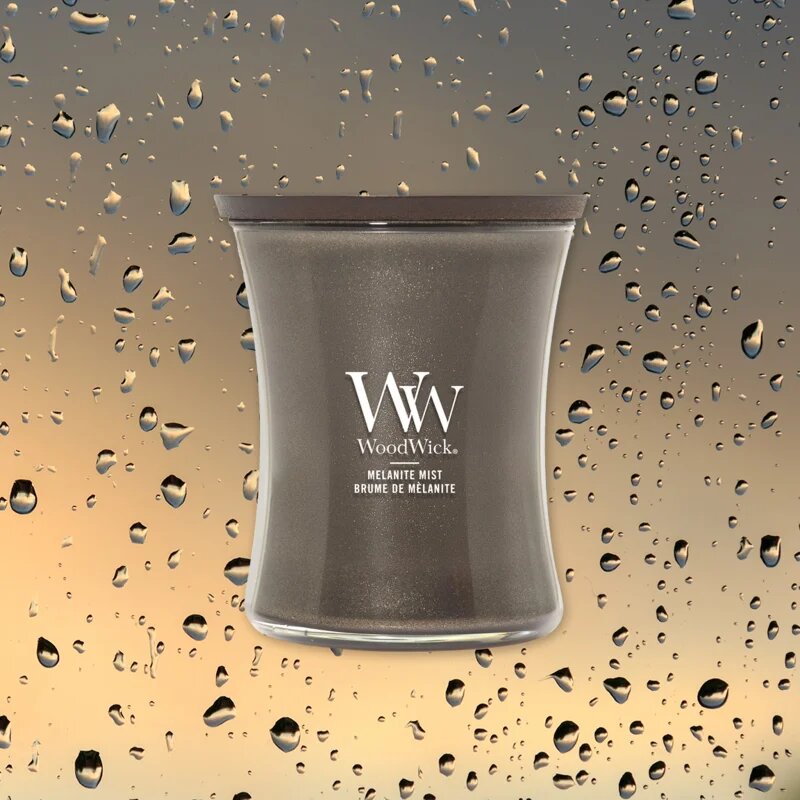 Woodwick Precious Metals Melanite Mist illatgyertya 275 g