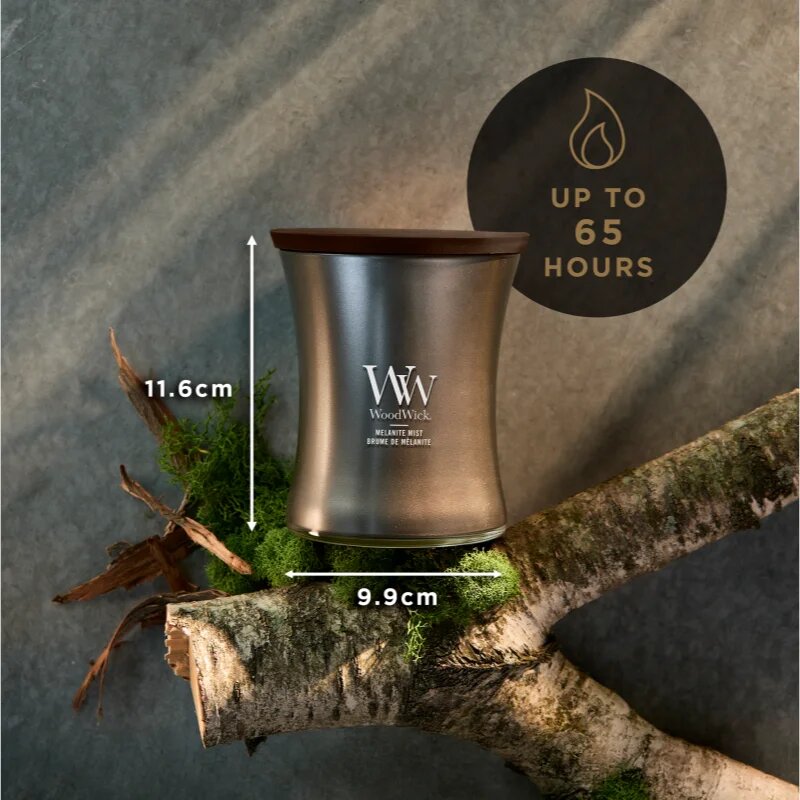 Woodwick Precious Metals Melanite Mist illatgyertya 275 g
