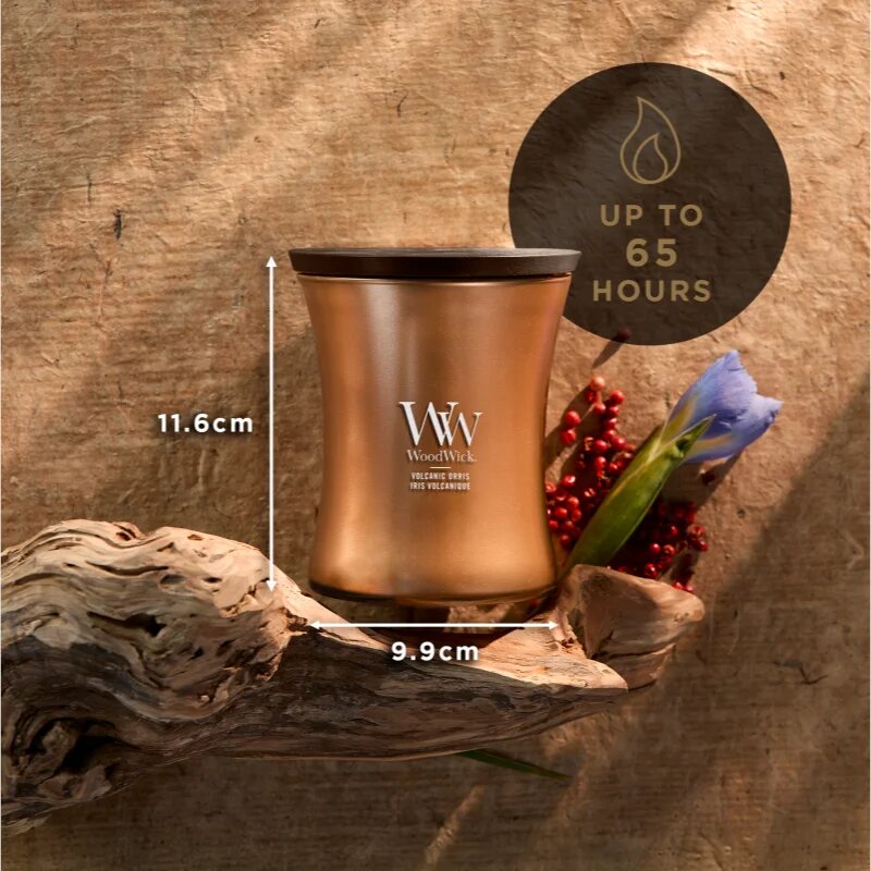 Woodwick Precious Metals Volkanic Orris illatgyertya 275 g