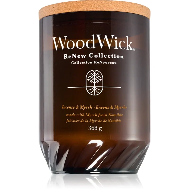 Woodwick Renew Incense & Myrrh illatgyertya 368 g