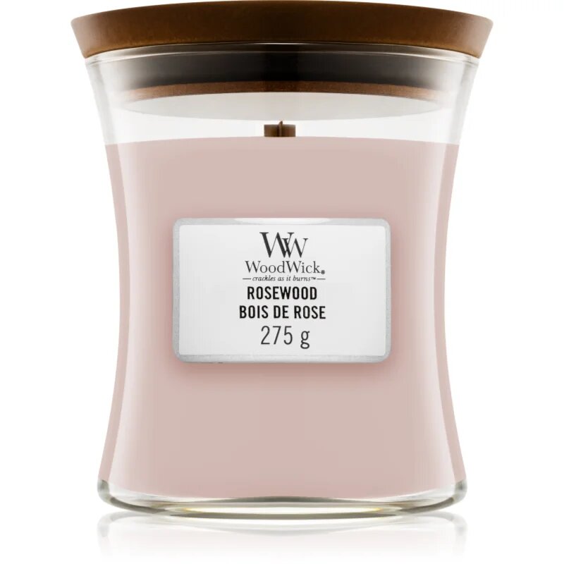 Woodwick Rosewood illatgyertya fa kanóccal 275 g