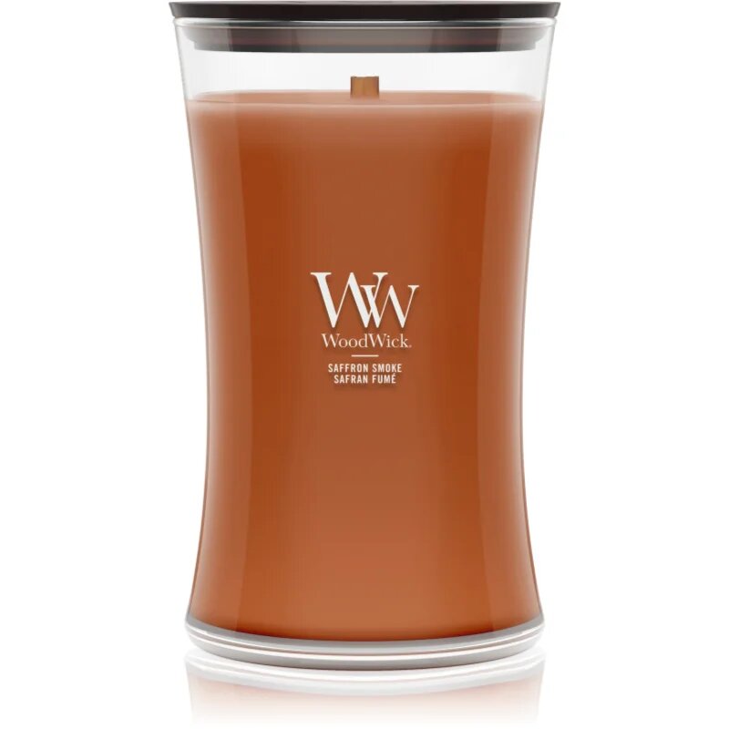 Woodwick Saffron Smoke illatgyertya fa kanóccal 610 g