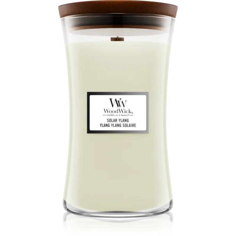 Woodwick Solar Ylang illatgyertya fa kanóccal 609.5 g