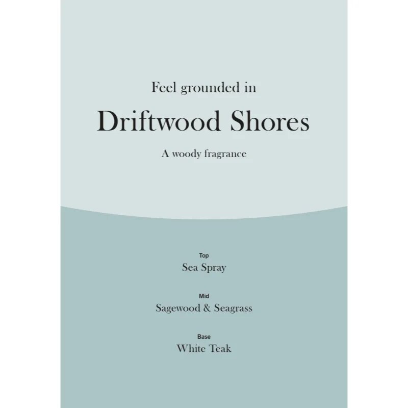 Woodwick Trilogy Driftwood Shores illatgyertya fa kanóccal 275 g