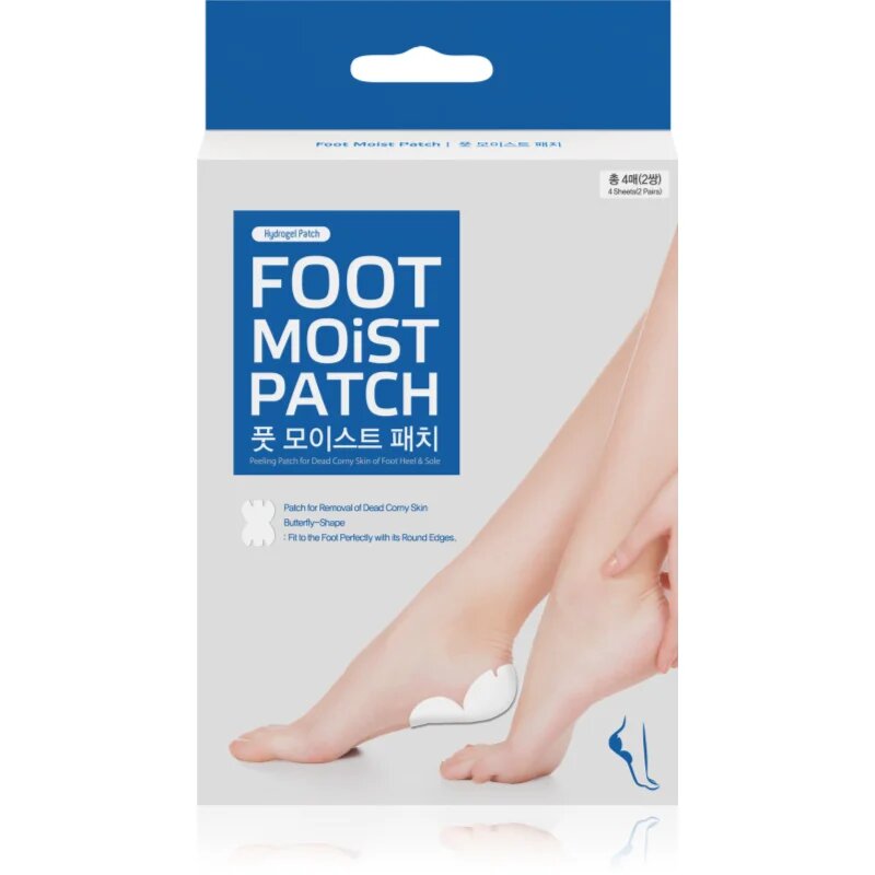 Wooshin Labottach Foot Moist sarokhámlasztó hidrogél tapaszok 2 pár