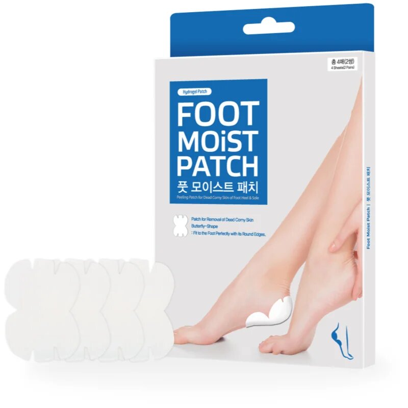 Wooshin Labottach Foot Moist sarokhámlasztó hidrogél tapaszok 2 pár