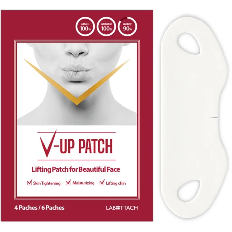 Wooshin Labottach Labottach V-up Patch állfeszesítő hidrogél tapaszok 2 db