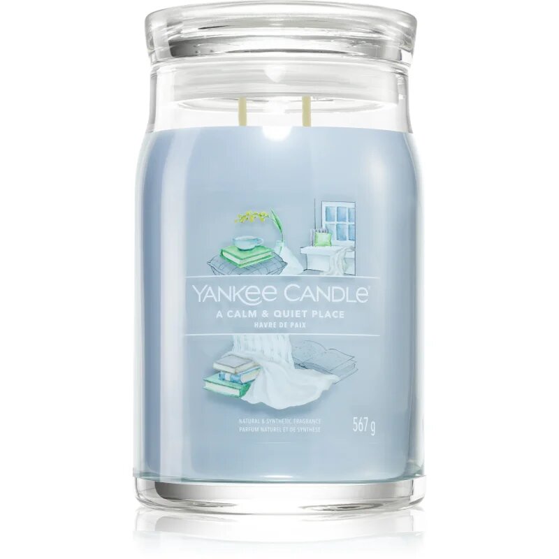 Yankee Candle A Calm & Quiet Place illatgyertya Signature 567 g