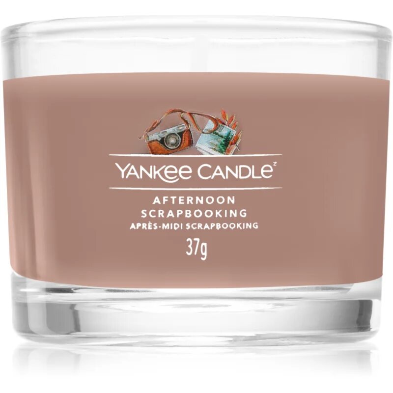 Yankee Candle Afternoon Scrapbooking viaszos gyertya 37 g
