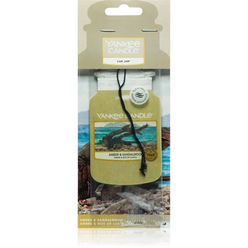 Yankee Candle Amber & Sandalwood illatosító ajtó vállfa 1 db