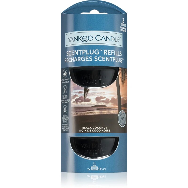 Yankee Candle Black Coconut Aroma diffúzor töltet 2x18.5 ml