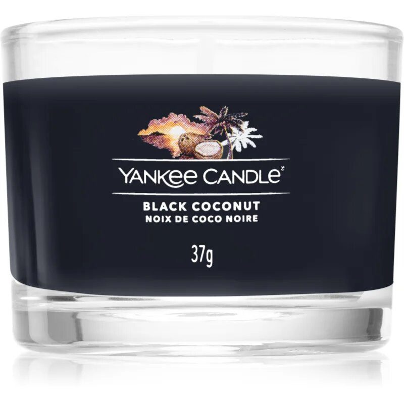 Yankee Candle Black Coconut viaszos gyertya Signature 37 g