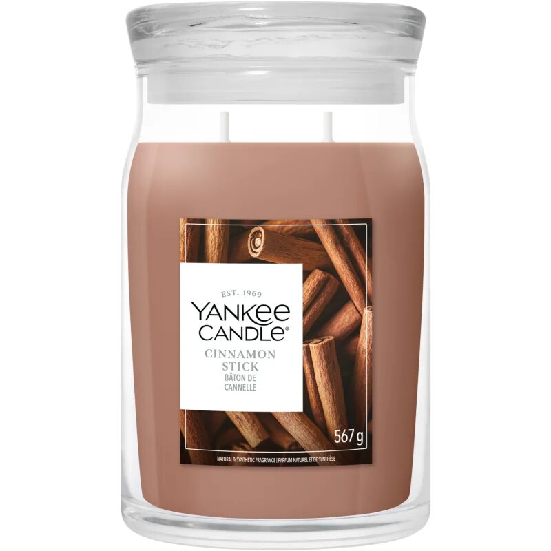 Yankee Candle Cinnamon Stick illatgyertya Signature 567 g
