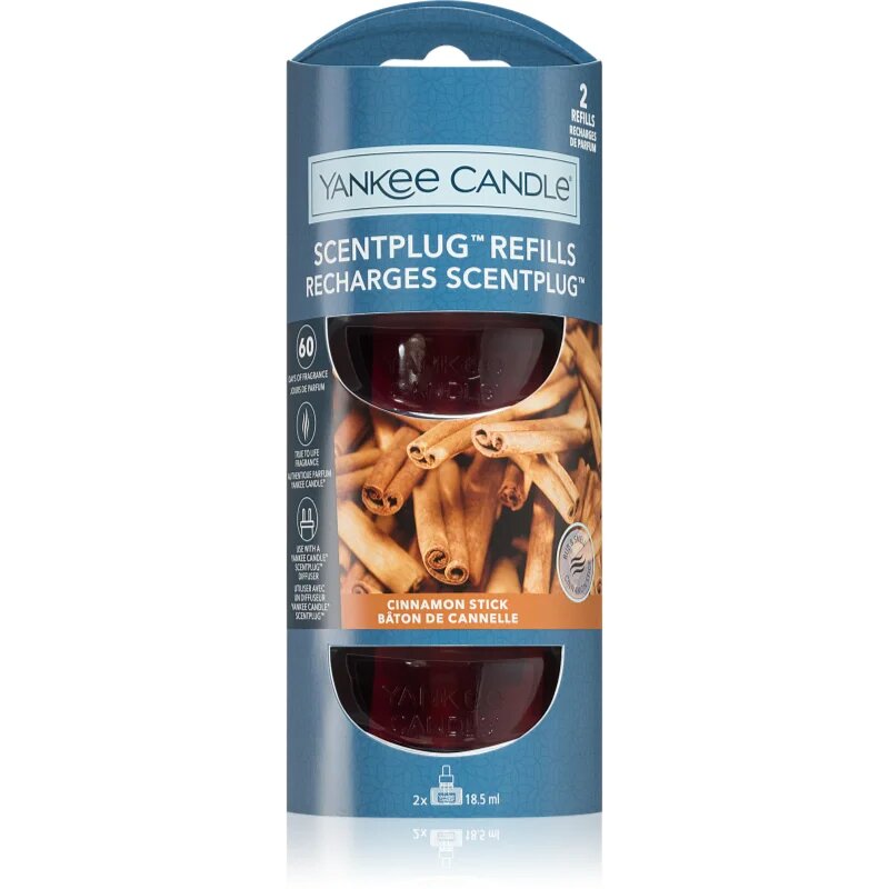 Yankee Candle Cinnamon Stick Refill Aroma diffúzor töltet 2x185 ml
