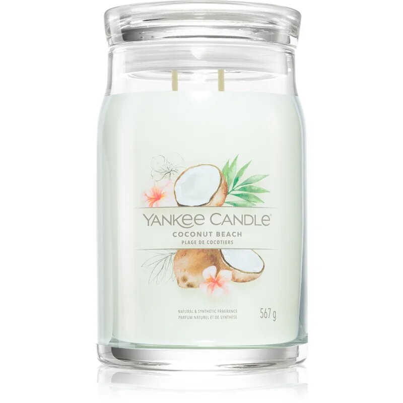 Yankee Candle Coconut Beach illatgyertya Signature 567 g