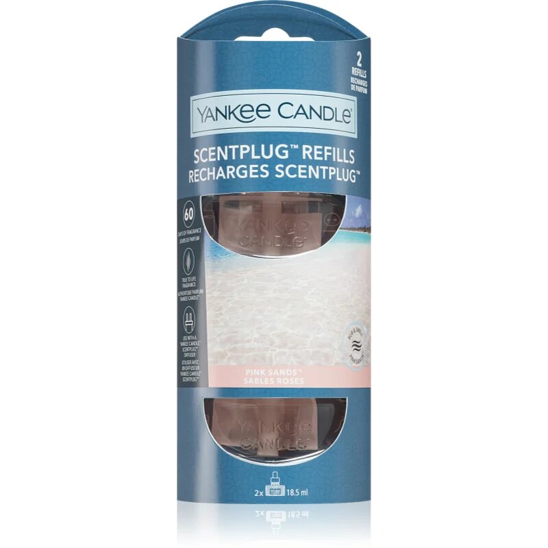 Yankee Candle Pink Sands parfümolaj elektromos diffúzorba 2x18.5 ml
