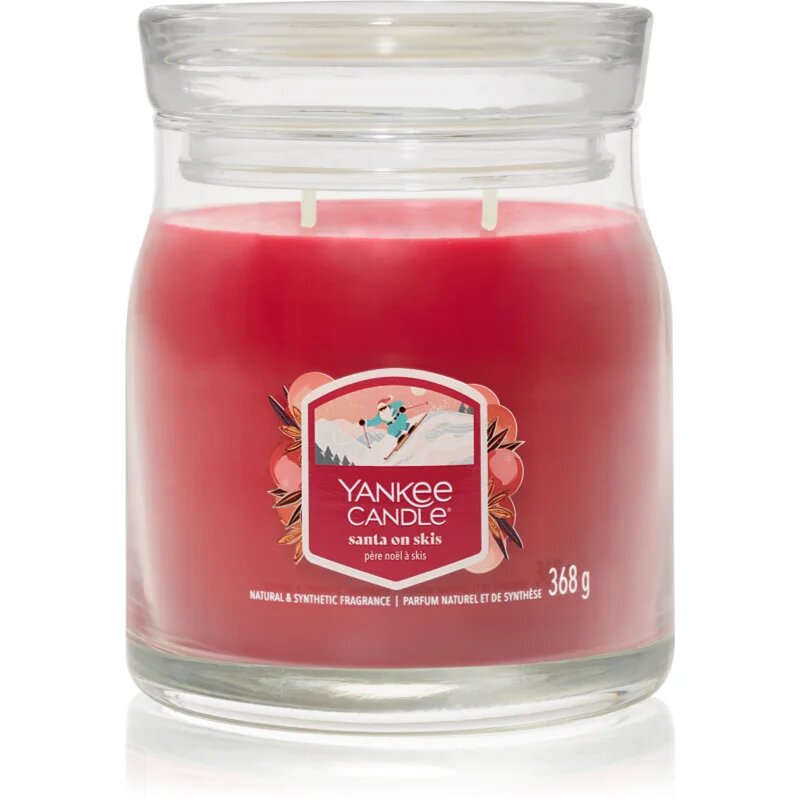Yankee Candle Santa On Skis illatgyertya 368 g