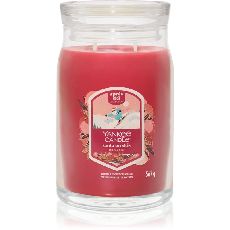 Yankee Candle Santa On Skis illatgyertya 567 g
