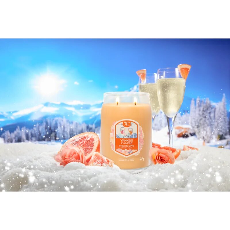 Yankee Candle Slopeside Spritz illatgyertya Signature 567 g