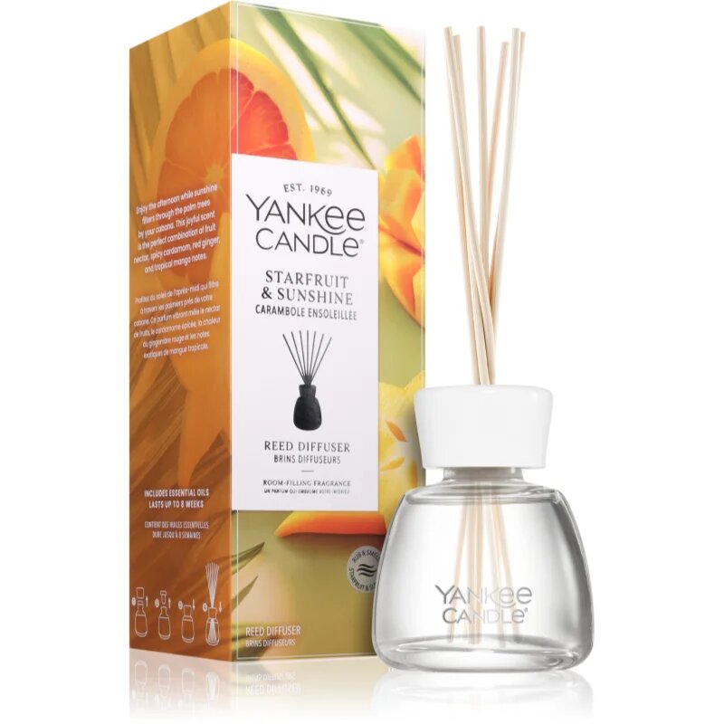Yankee Candle Starfruit & Sunshine Aroma diffúzor töltettel 100 ml