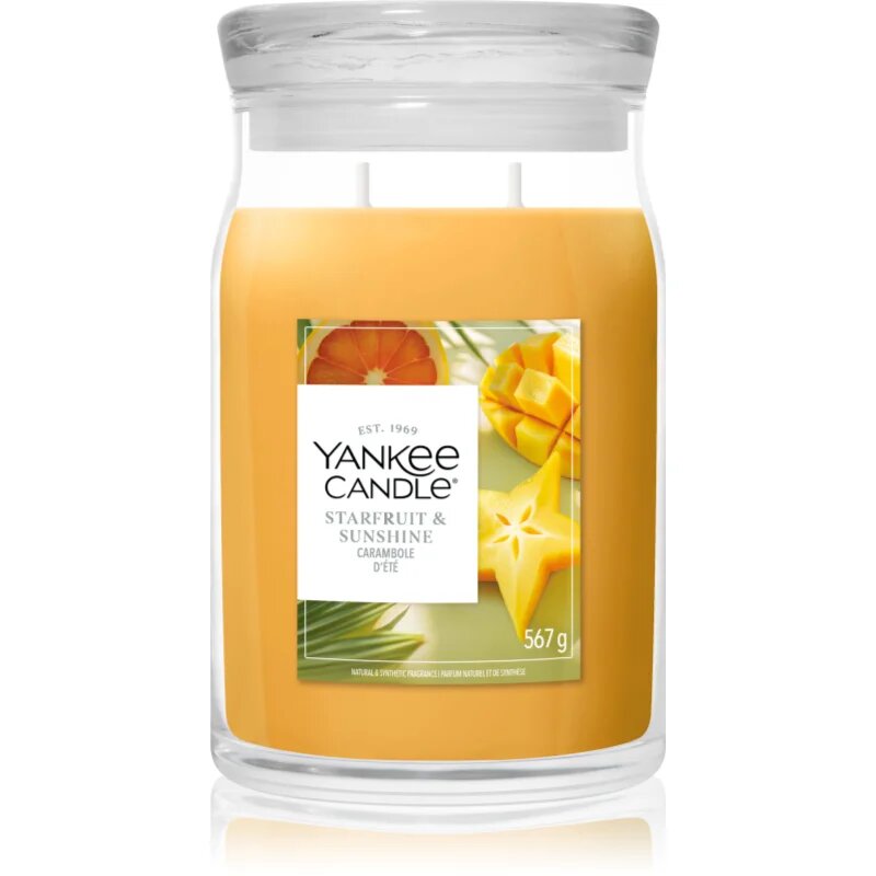 Yankee Candle Starfruit & Sunshine illatgyertya 567 g