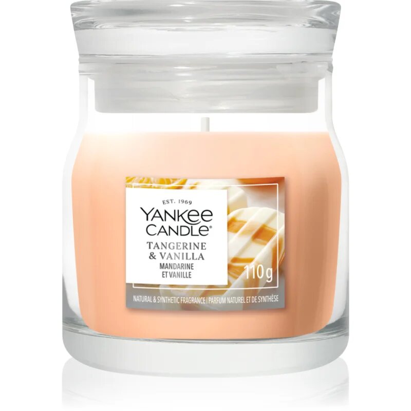 Yankee Candle Tangerine & Vanilla illatgyertya Signature 110 g