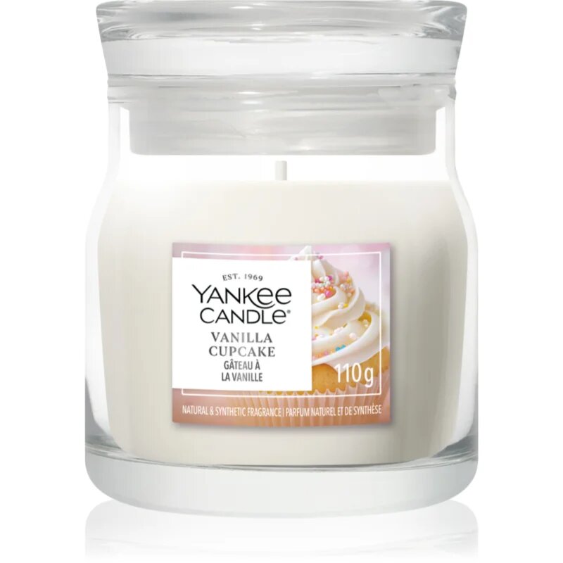 Yankee Candle Vanilla Cupcake illatgyertya Signature 110 g
