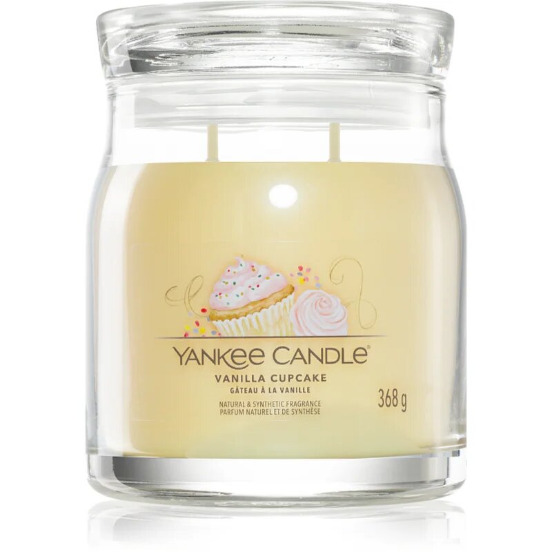 Yankee Candle Vanilla Cupcake illatgyertya Signature 368 g