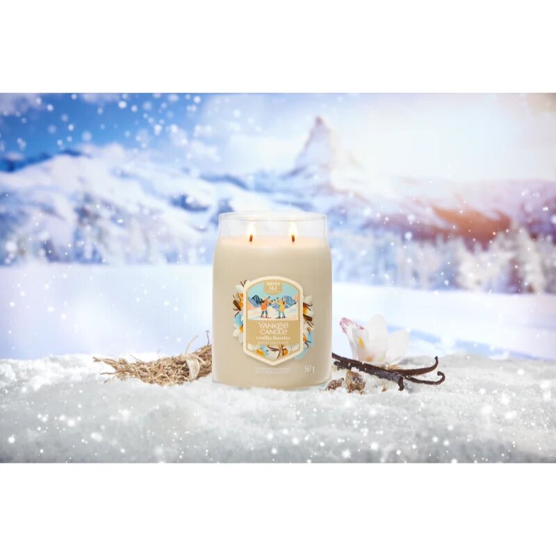 Yankee Candle Vanilla Flurries illatgyertya Signature 567 g