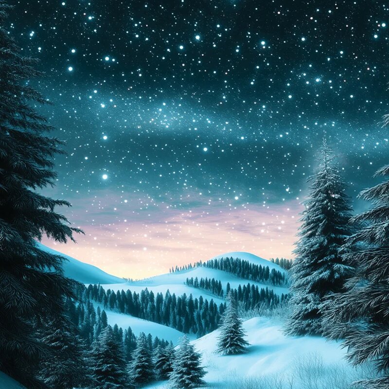 Yankee Candle Winter Night Stars illatgyertya Signature 110 g