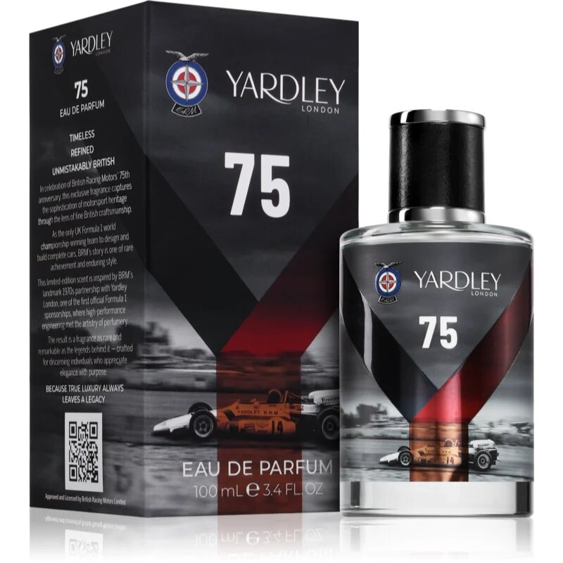 Yardley BRM 75 Eau de Parfum uraknak 100 ml