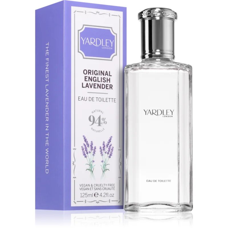 Yardley English Lavender Original Eau de Toilette hölgyeknek 125 ml