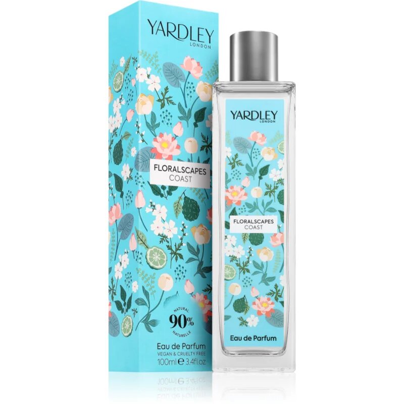 Yardley Floralscapes Coast Eau de Parfum hölgyeknek 100 ml