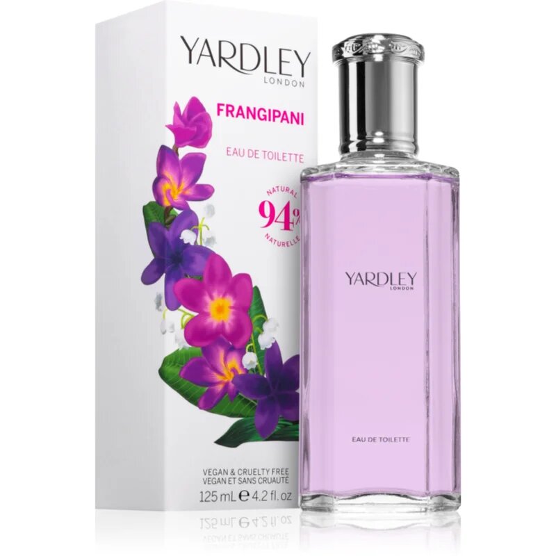 Yardley Frangipani Eau de Toilette hölgyeknek 125 ml