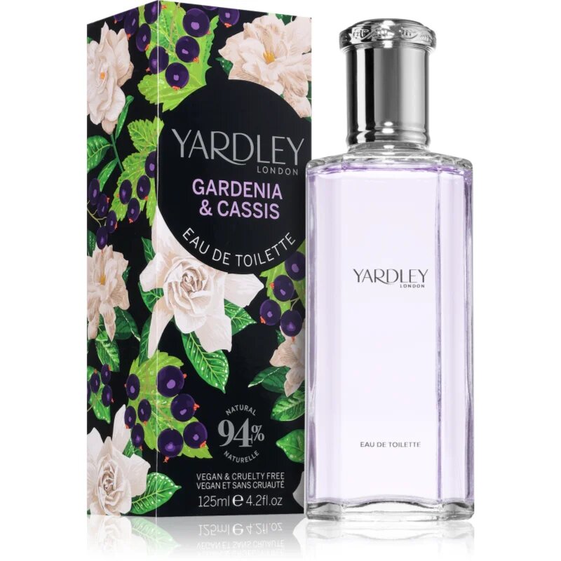 Yardley Gardenia & Cassis Eau de Toilette hölgyeknek 125 ml