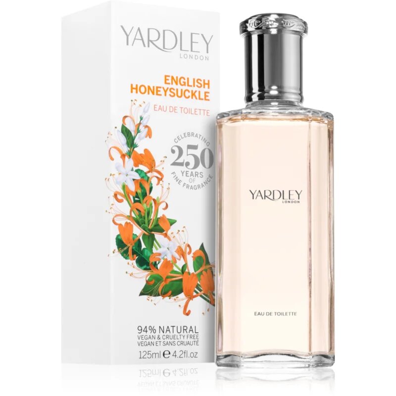 Yardley Honey Suckle Eau de Toilette hölgyeknek 125 ml