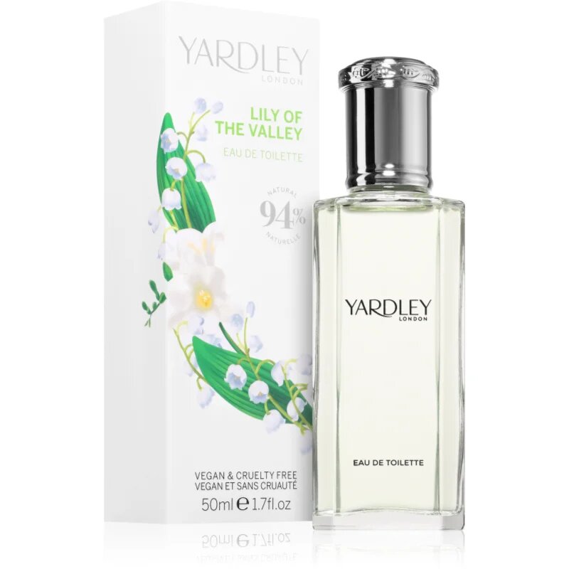 Yardley Lily Of The Valley Eau de Toilette hölgyeknek 50 ml