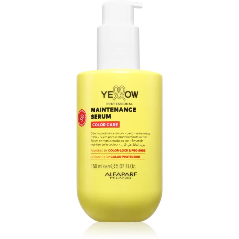Yellow Professional Color Care Mainteance Serum leöblítést nem igénylő szérum festett hajra 150 ml