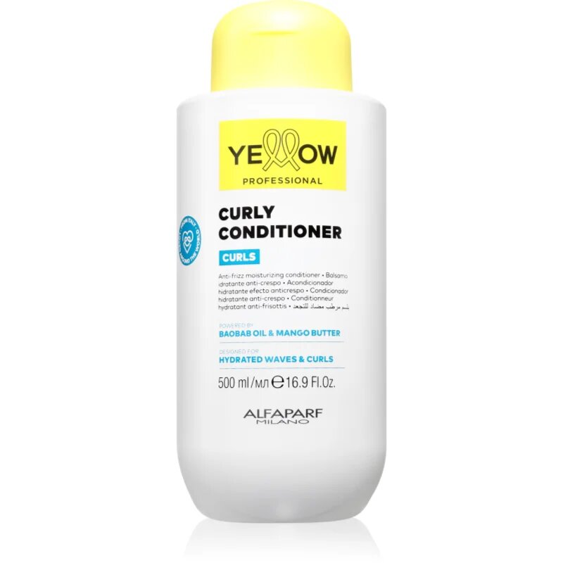 Yellow Professional Curls Curly Conditioner kondicionáló a hullámos és göndör hajra 500 ml