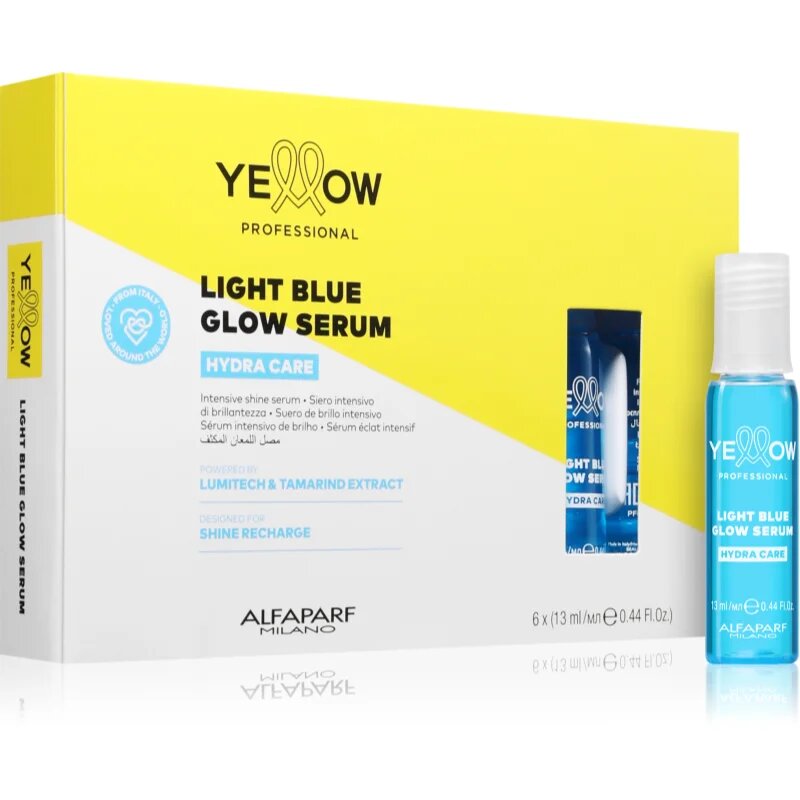 Yellow Professional Hydra Care Light Blue Serum élénkítő szérum minden hajtípusra 6x13 ml