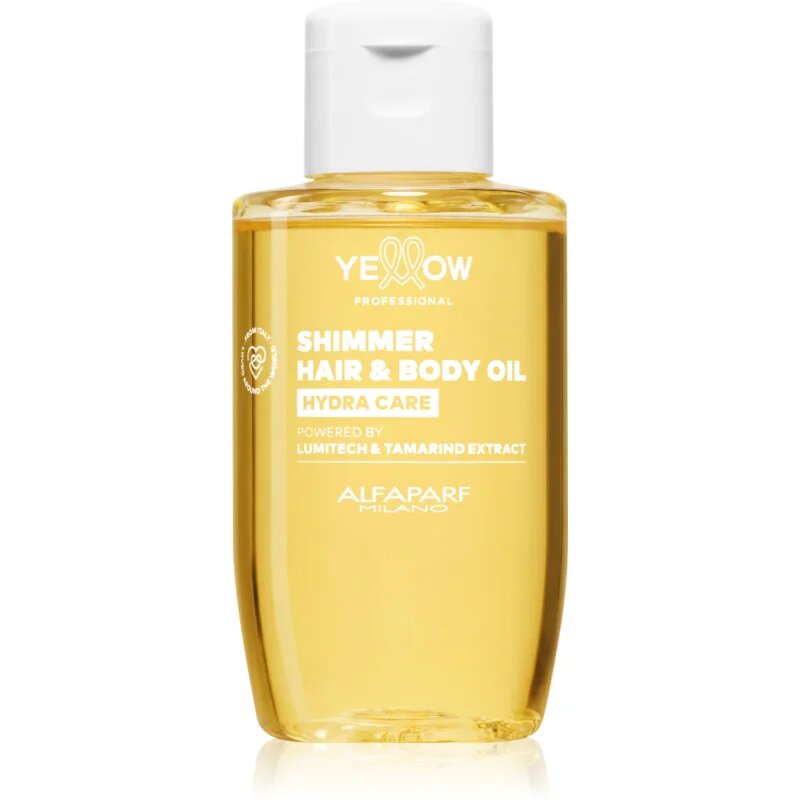 Yellow Professional Hydra Care Shimmer Hair & Body Oil hidratáló olaj minden hajtípusra 100 ml