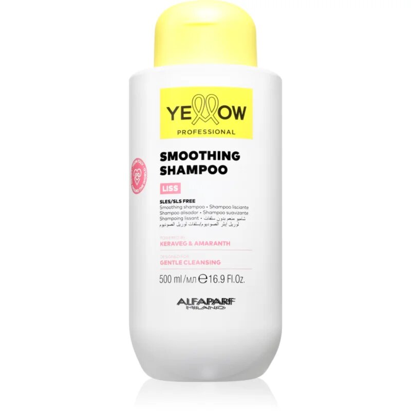 Yellow Professional Liss Smoothing Shampoo hidratáló és kisimító sampon 500 ml