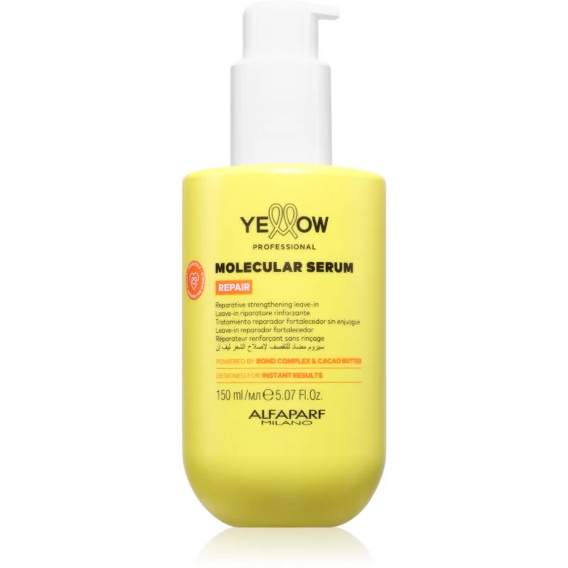 Yellow Professional Repair Molecular Serum leöblítést nem igénylő szérum a károsult hajra 150 ml