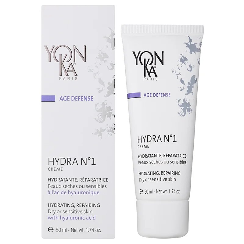 Yon-Ka Age Defense N°1 öregedés elleni hidratáló krém száraz és érzékeny bőrre 50 ml